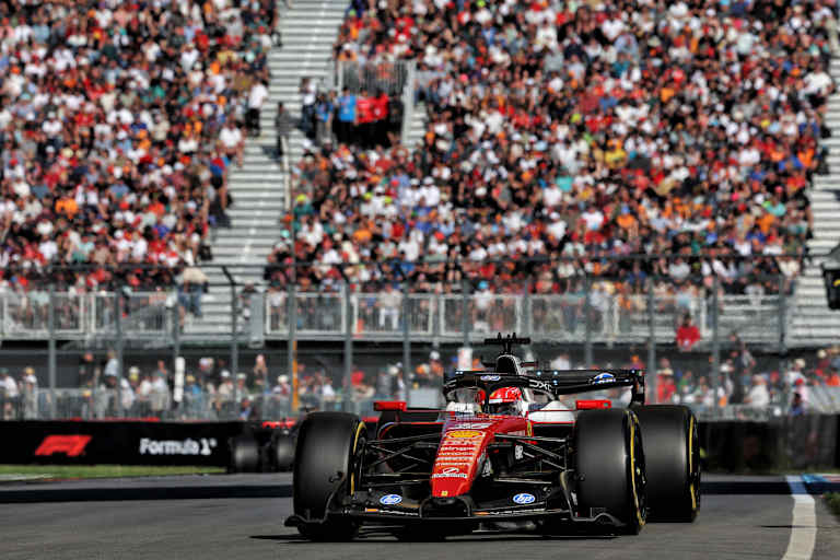 Charles Leclerc hatte im Sprint-Qualifying zu kämpfen