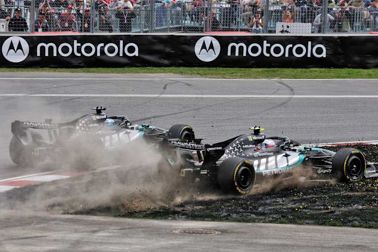Kimi Antonelli gegen George Russell