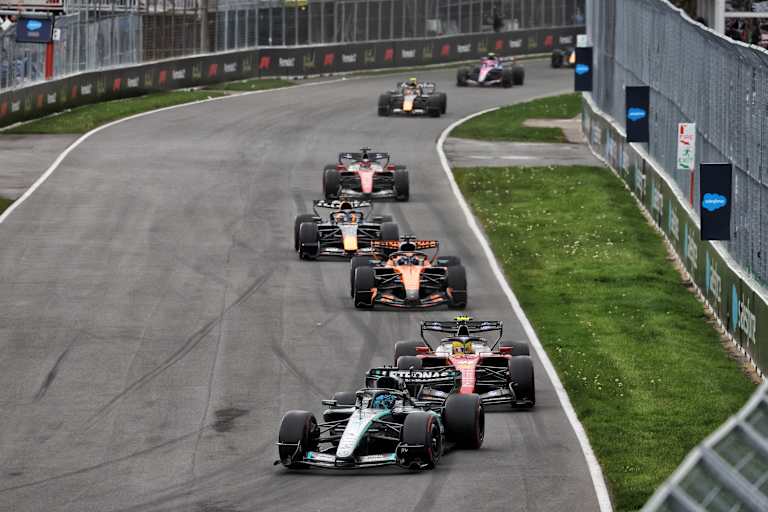 Viel los beim Kanada-GP in Montreal