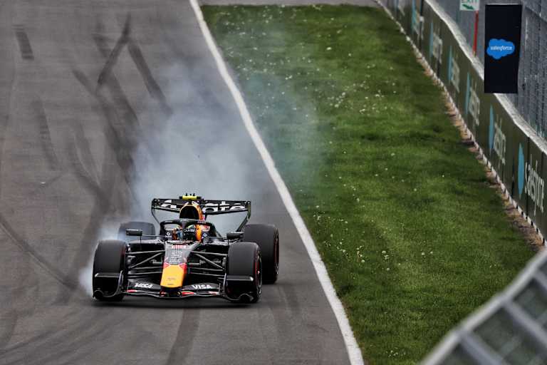 Red Bull Racing-Star Isack Hadjar war trotz Platz 5 nicht happy