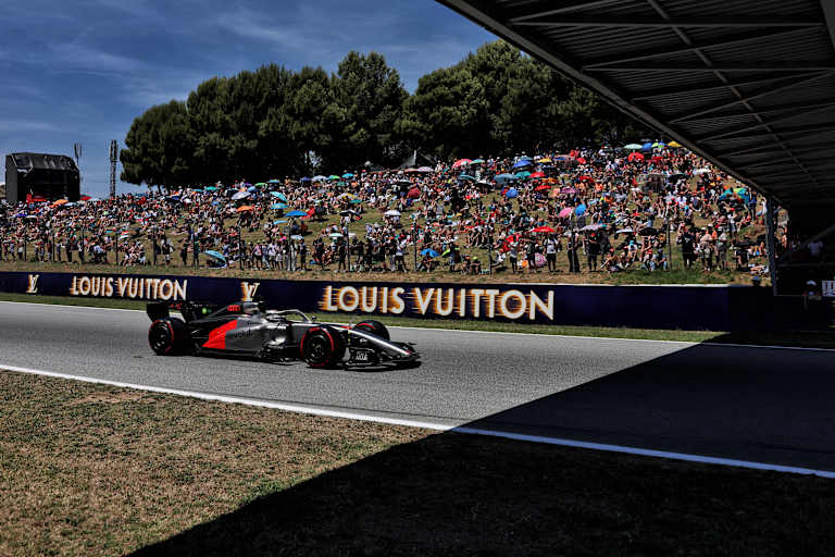 Nico Hülkenberg schaffte es in Barcelona erstmals in diesem Jahr ins Q3