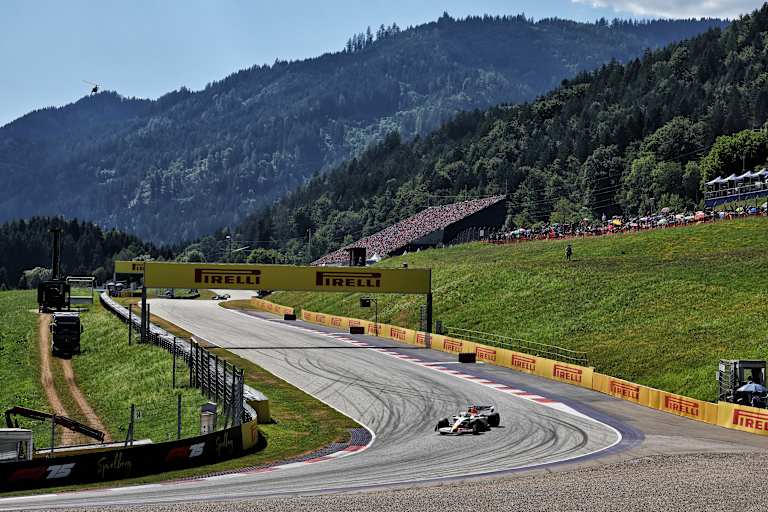 Isack Hadjar letztes Jahr auf dem Red Bull Ring