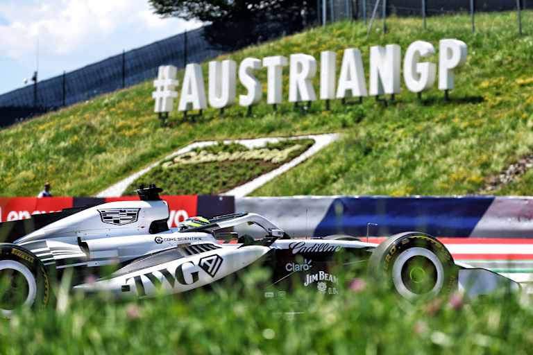 Sergio Pérez auf dem Red Bull Ring
