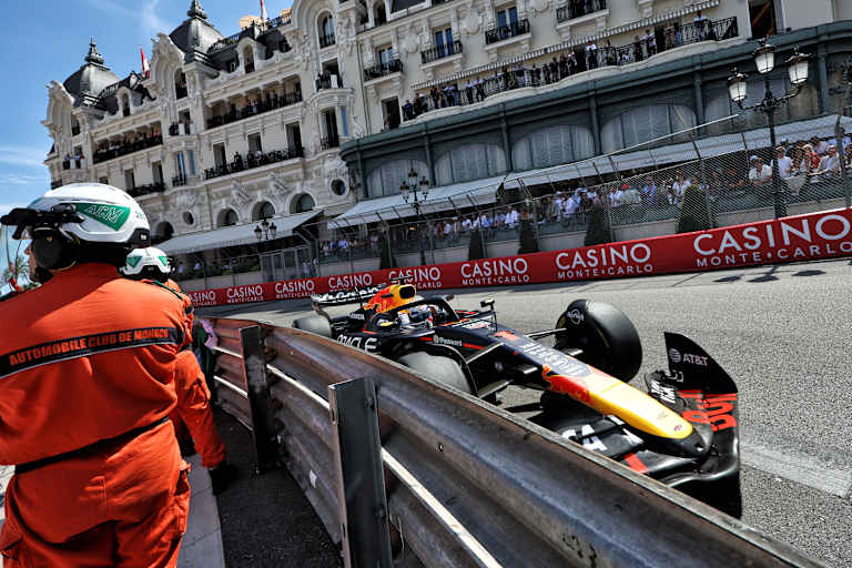 Max Verstappen in Monaco 2025