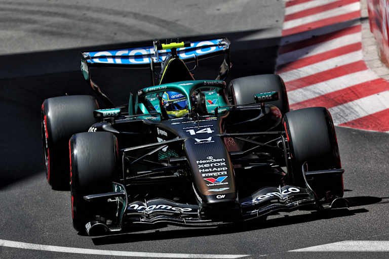 Fernando Alonso in Monaco