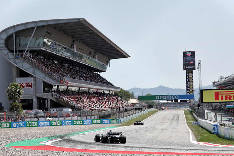 Der Circuit de Catalunya bei Barcelona