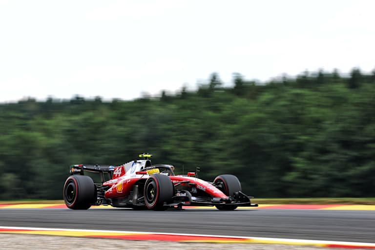 Lewis Hamilton in Spa-Francorchamps