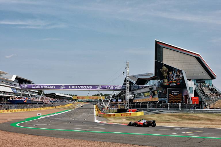Lewis Hamilton auf seinem Heim-Kurs in Silverstone