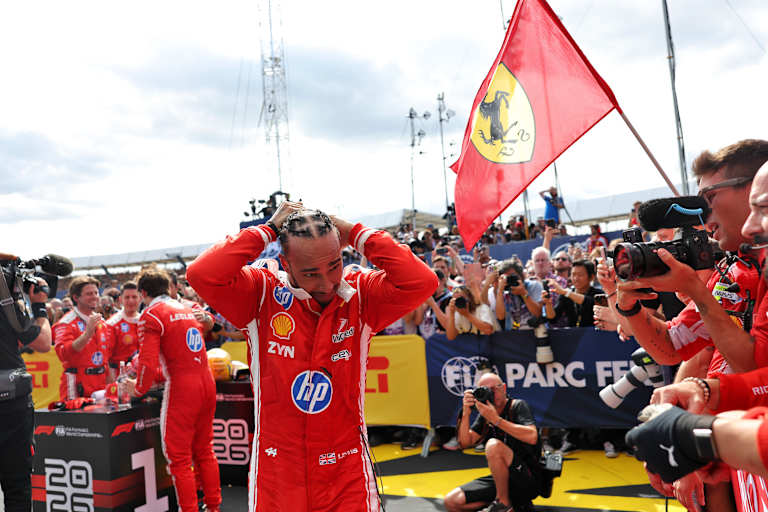 Lewis Hamilton rechnet damit, seinen Podestplatz zu verlieren