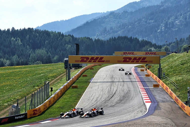 Nicht nur in Spielberg lieferte sich das Racing Bulls-Duo ein Duell