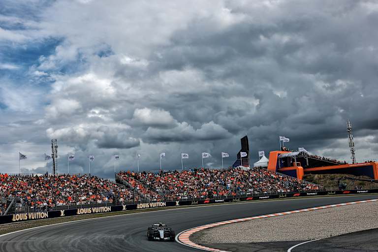 Kimi Antonelli blieb im einzigen Zandvoort-Training der Schnellste