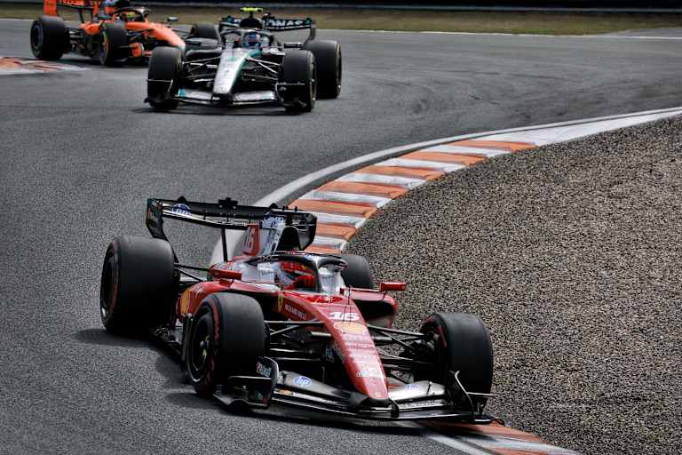 Starke Leistung von Charles Leclerc im Zandvoort-Sprint