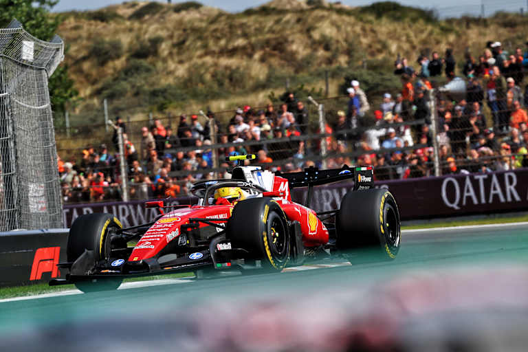 Lewis Hamilton in Zandvoort