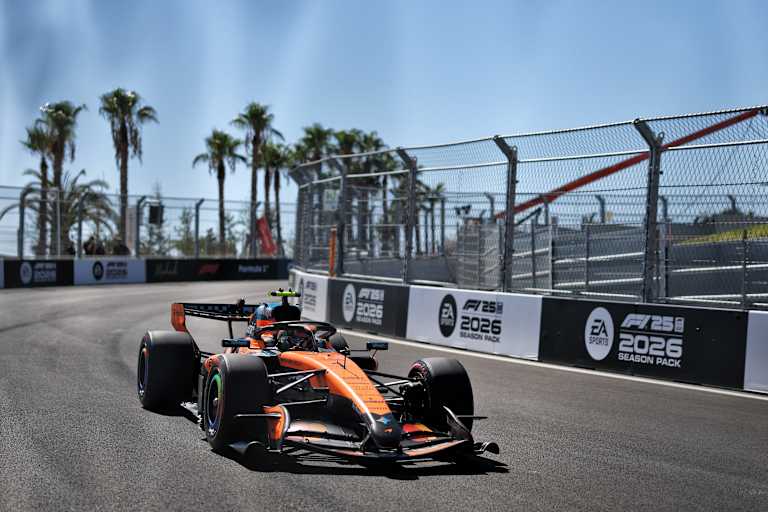 Lando Norris drehte auf dem Madring die Pole-Runde