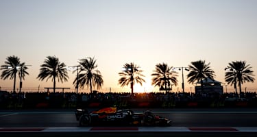 Yuki Tsunoda in Abu Dhabi