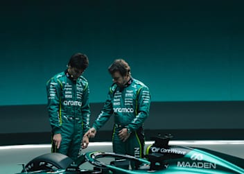 Lance Stroll und Fernando Alonso