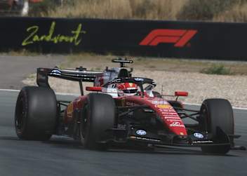 Charles Leclerc in Zandvoort