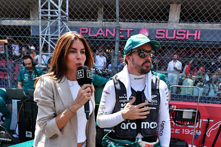 Melissa Jimenez und Fernando Alonso