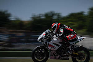 Bruno Ieraci gilt als der stärkste Triumph-Pilot