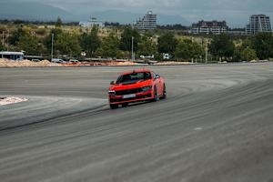 Carlos Sainz hatte viel Spass auf dem Circuito de Madring