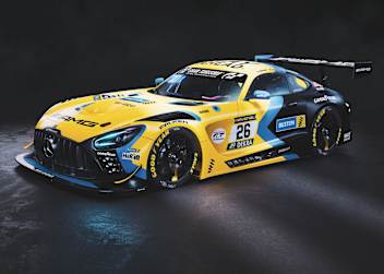 Der PROsport Racing Mercedes-AMG GT3 im Bilstein-Design