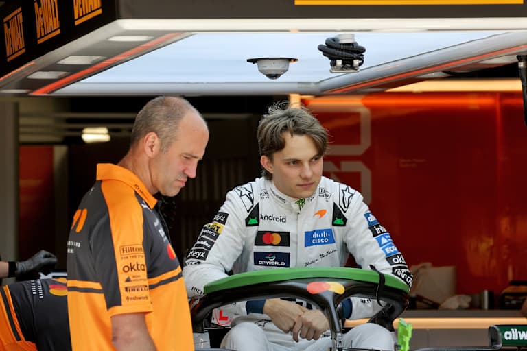 Oscar Piastri macht sich keine Sorgen um sein Cockpit