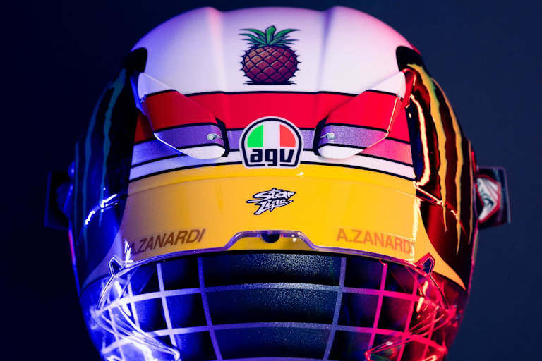 Marco Bezzecchis Helm zur Erinnerung an Alex Zanardi