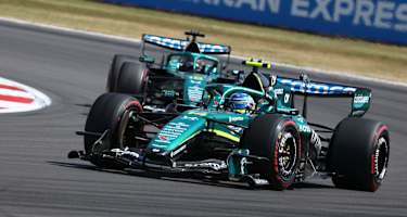 Die Aston Martin-Honda von Alonso und Stroll