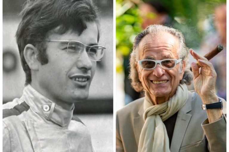 Racer Gerd Schüler mit 25 und als umtriebiger Unternehmer 60 Jahre später 