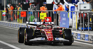 Lewis Hamilton (Ferrari) in Abu Dhabi