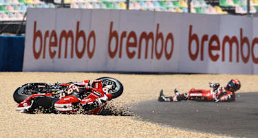 Iker Lecuona stürzte im FP2