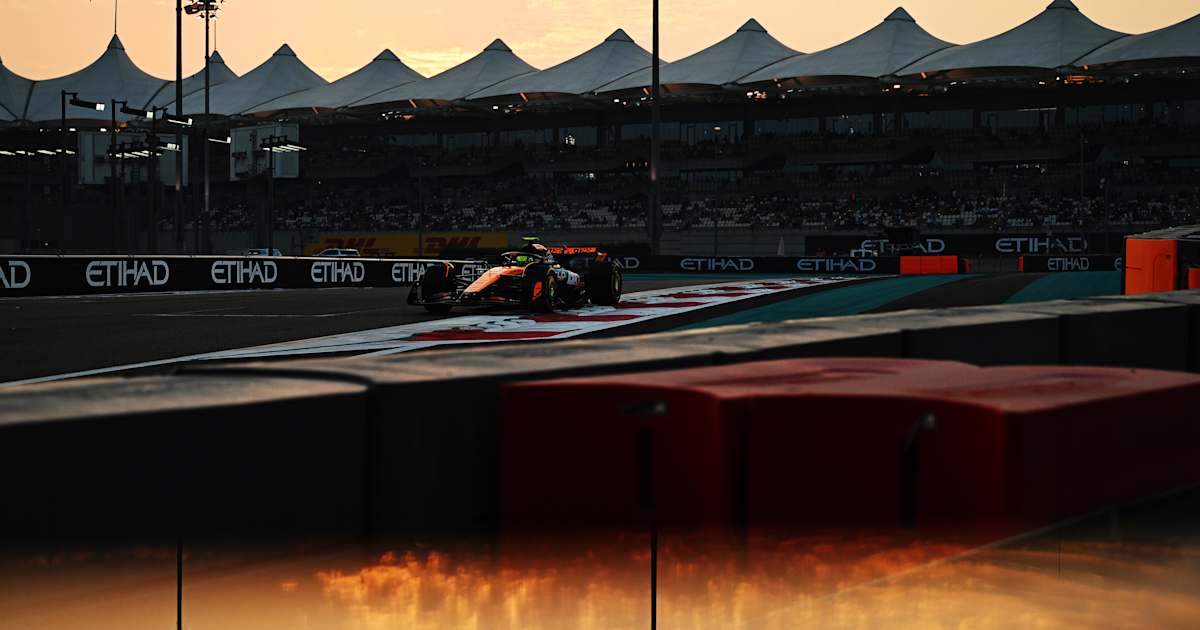 2-Training-Abu-Dhabi-Wieder-Norris-vorn-Piastri-mit-Problemen