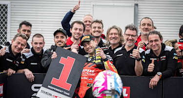 Am Barni-Team liegt es nicht, dass Alvaro Bautista nicht vorn mitfährt