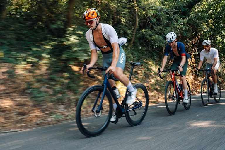 Fabio di Giannantonio beim Rennrad-Training