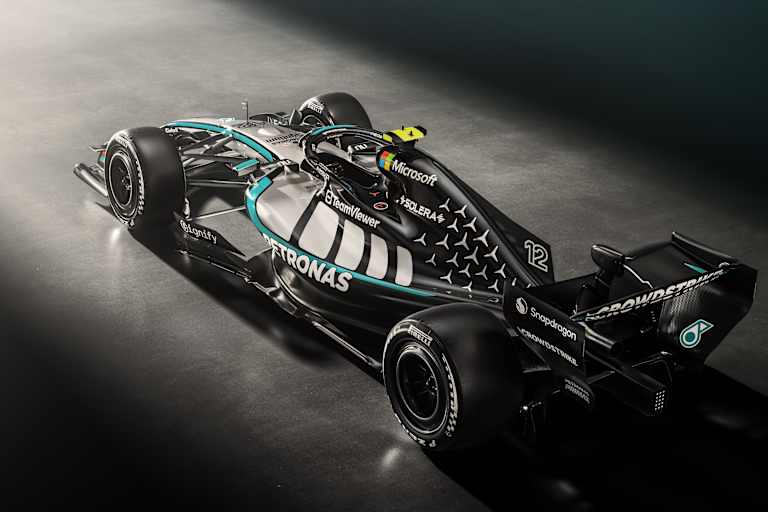 Dynamischer Look: Das ist die 2026er-Lackierung von Mercedes