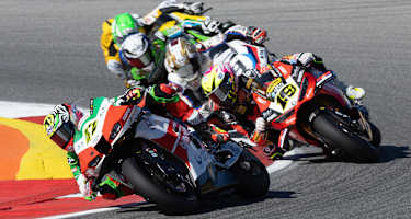 Axel Bassani steckte im Mittelfeld fest