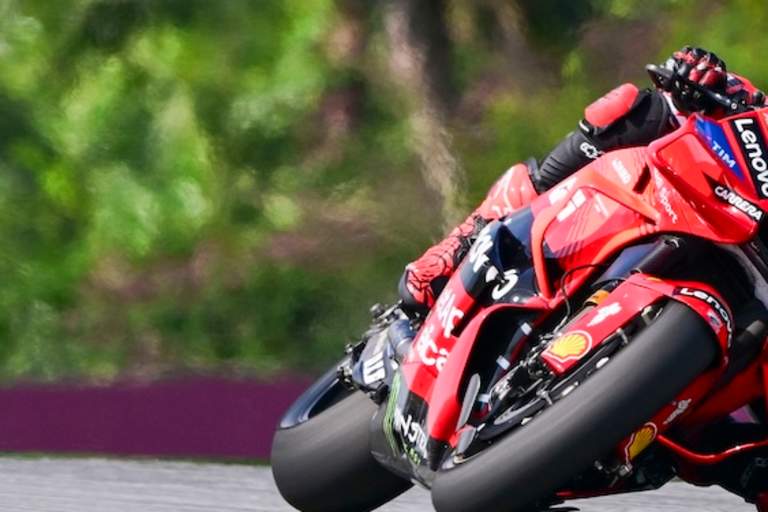 Ihn gilt es zu schlagen: Ducati-Pilot Pecco Bagnaia hält den Sepang-Rekord