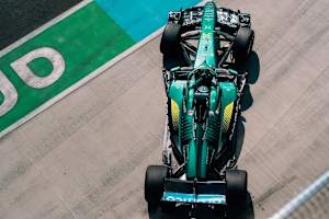 Aston Martin an der Arbeit auf dem Hungaroring
