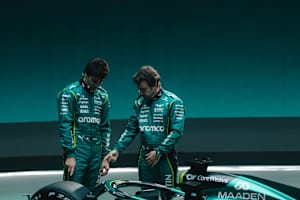 Lance Stroll und Fernando Alonso