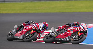 Die Honda-Piloten kämpften in Most gegeneinander
