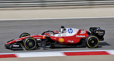 Charles Leclerc im Ferrari