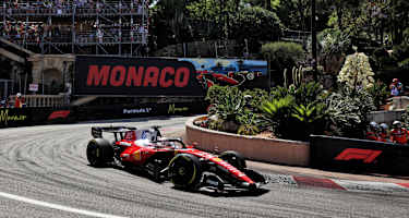 Da fuhr er noch: Charles Leclerc in Monaco