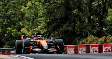 Leo Fornaroli sammelt eifrig Erfahrungskilometer im GP-Renner von McLaren
