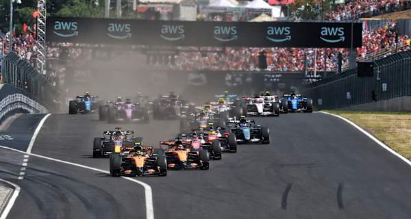 Das Formel-1-Feld auf dem Hungaroring