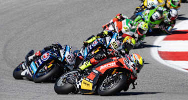 Yari Montella (vorne) hat den Speed fürs Podium