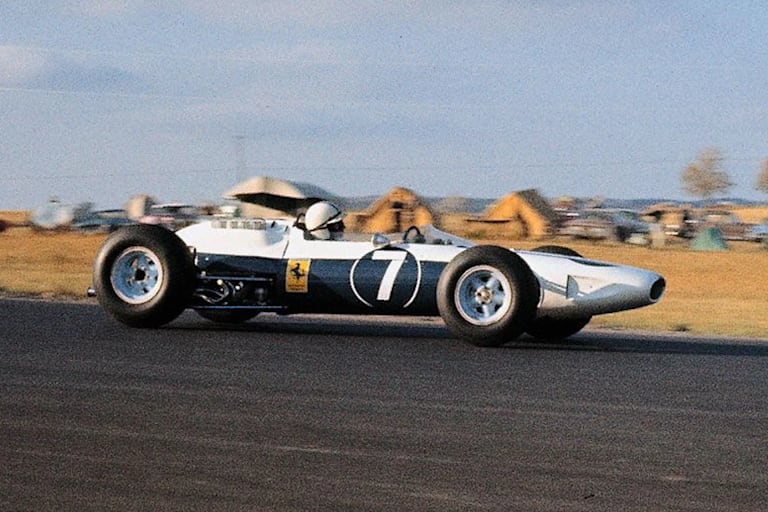 John Surtees beim USA-GP 1964