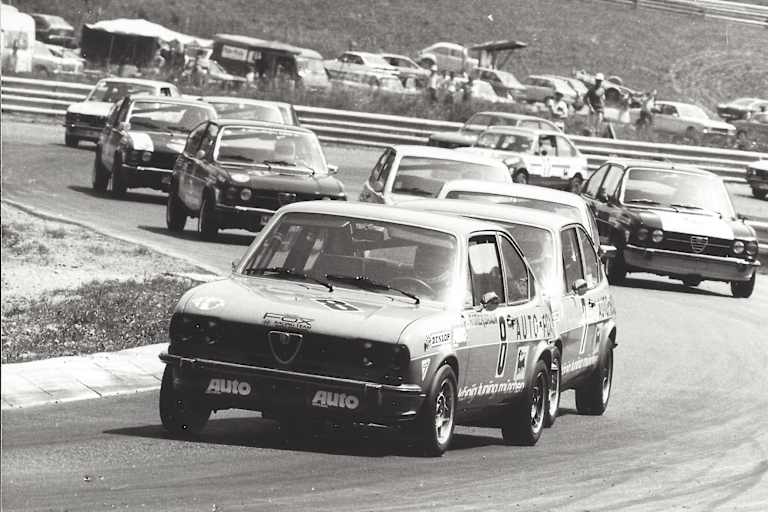 Premiere am Salzburgring: Erste Ausfahrt des deutschen Alfasud Cup 1976 