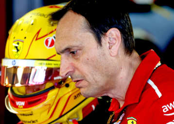 Lewis Hamilton und Riccardo Adami