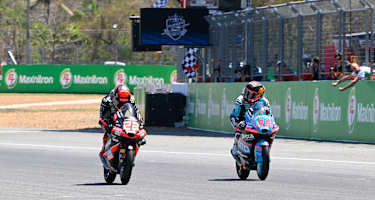 Erster Sieg für David Almansa (22) vor Maximo Quiles