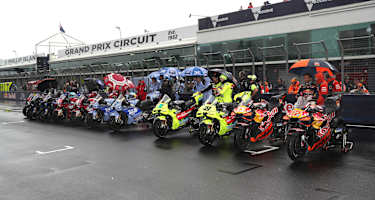 Der MotoGP-Abschied auf Phillip Island fiel ins Wasser